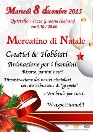 Mercatino di Natale 2015 Quistello (MN)