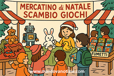 Mercatino di Natale per bambini Mantova 2025