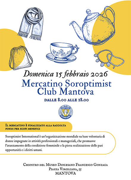Mercatino Soroptimist Club Mantova 2026