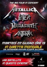 The Big Four in Concert: Metallica, Slayer, Megadeath, Anthrax