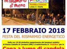 Mi Illumino di Meno 2018 Ceresara (Mantova)