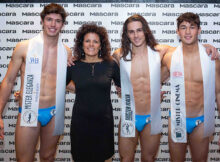 Mister Italia 2022 Mantova: Luca Scaccianoce, Alessandro Biasiolo, Enrico Baroni