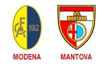 Modena-Mantova 1-1. Serie B 2009-10, Giornata 18