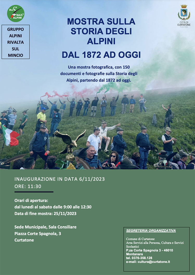 Mostra Alpini Montanara di Curtatone 6-25 novembre 2023