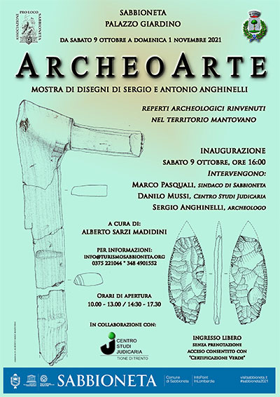 ArcheoArte Mostra Disegni Archeologici Fratelli Anghinelli Sabbioneta 2021