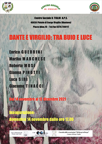 Mostra Dante e Virgilio Tra Buio e Luce Centro Sociale Tiglio Pietole (MN) 2021