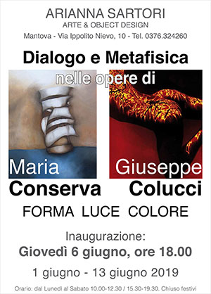 Mostra Maria Conserva e Giuseppe Colucci Mantova 2019