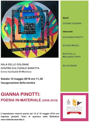 Mostra Gianna Pinotti Mantova 2018