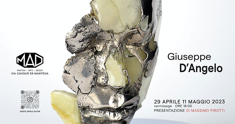 mostra sculture Giuseppe D'Angelo Mantova 2023