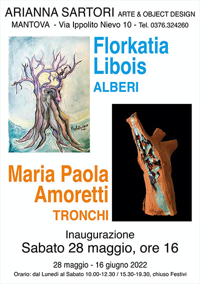 Mostra Maria Paola Amoretti e Florkatia Libois Mantova 2022