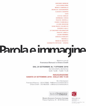 Mostra Parola e Immagine Mantova 2018