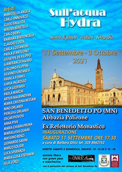 Mostra Sull'Acqua-Hydra San Benedetto Po (Mantova) 2021