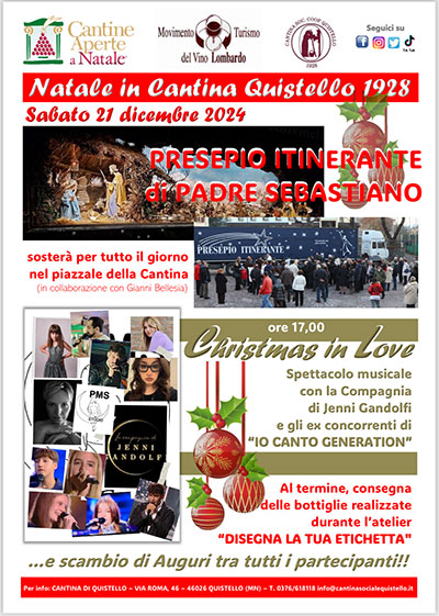 Natale 2024 in Cantina a Quistello (MN)
