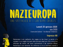 Nazieuropa Cinema del Carbone Mantova 20/1/2020 Spettacolo Beppe Casales