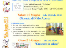 Nido Aperto Asilo Nido comunale Pollicino Cerese di Borgo Virgilio (MN)