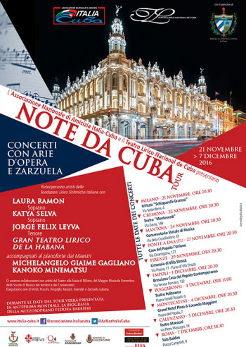 Note da Cuba Mantova 2016