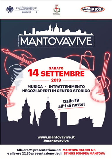 Notte bianca Mantova Vive 14/9/2019