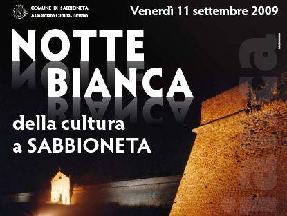 Notte bianca Sabbioneta