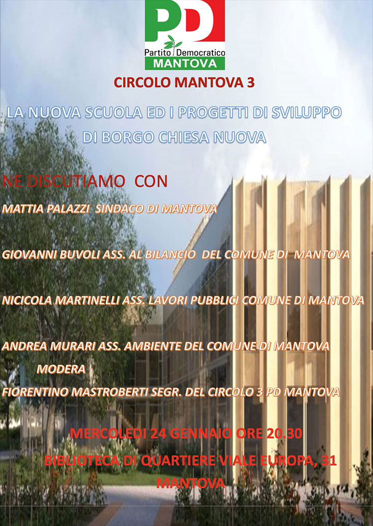 incontro nuova scuola Borgochiesanuova Mantova 2024