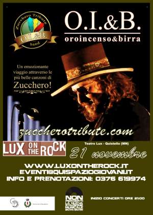OIB Oro Incenso Birra Zucchero Tribute Band Quistello (MN)