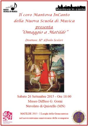 Concerto Omaggio Matilde di Canossa Quistello 2015