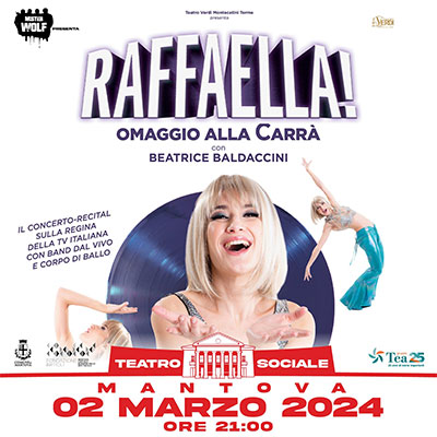 Omaggio Raffaella Carrà Mantova 2024
