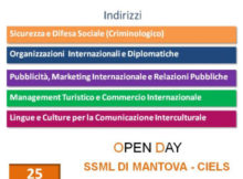 Open Day Ciels Mantova Laurea in Mediazione Linguistica 2016 2017