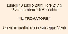 il Trovatore di Giuseppe Verdi