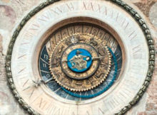 orologio astronomico torre orologio Mantova