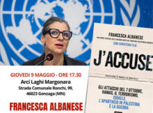 J'accuse Palestina Francesca Albanese Gonzaga (MN) 2024