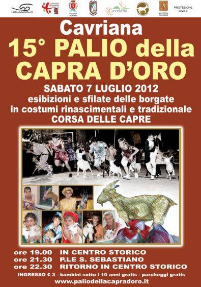 Palio Capra Oro 2012 Cavriana (Mantova)