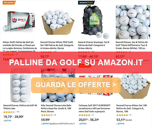 Vendita palline golf usate Amazon.it