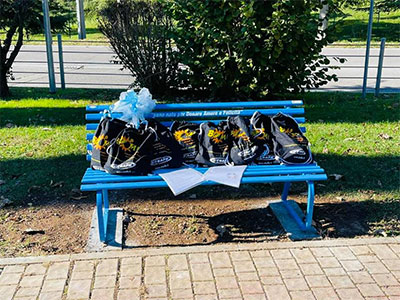 Panchina Azzurra Tutela Protezione Bambini Castiglione delle Stiviere (MN)