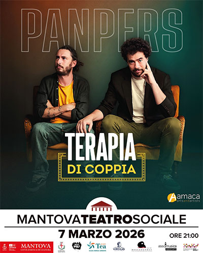 spettacolo Panpers Terapia di Coppia Mantova 2026