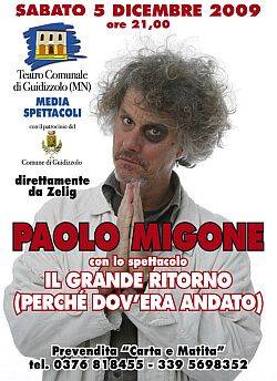 Paolo Migone: Il Grande Ritorno (Perché Dov'era Andato)