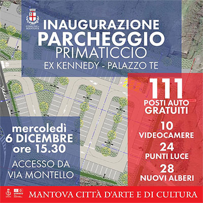 Parcheggio gratuito Mantova Primaticcio