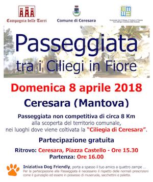 Passeggiata tra i Ciliegi in Fiore Ceresara 2018