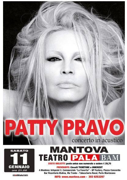 Concerto Patty Pravo Mantova 2014