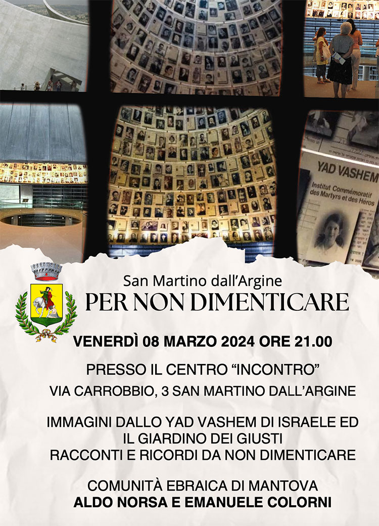 Per non dimenticare San Martino dall'Argine (MN) 8/3/2024