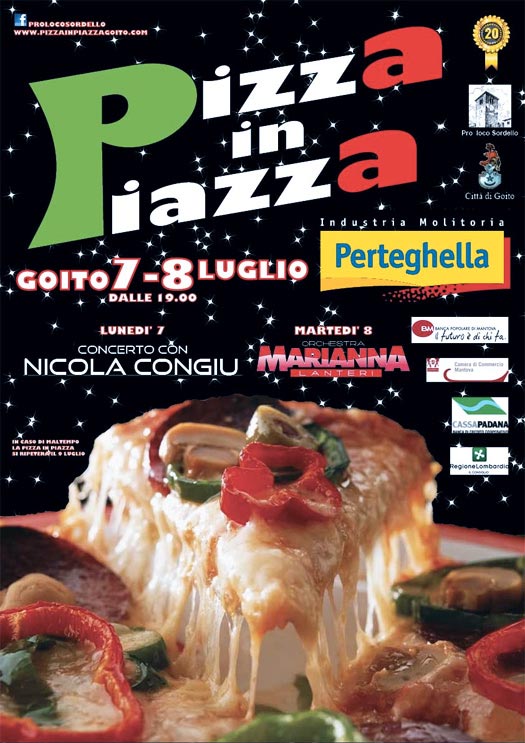 Pizza in Piazza Goito 2014