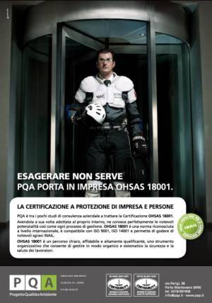 PQA Certificazione OHSAS 18001 Mantova