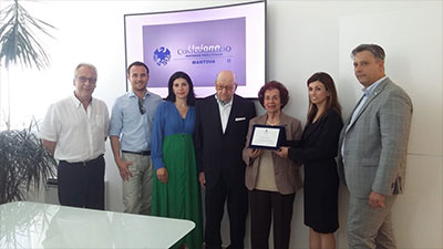 Premiazione Giuseppe Gregori Confcommercio Mantova 2019