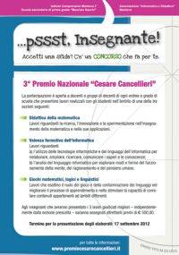 Premio Cesare Cancellieri 2012