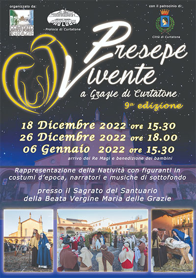 Presepe Vivente Grazie di Curtatone (MN) 2022 2023