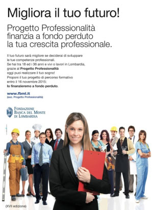 Progetto Professionalità 2015 2016 giovani Mantova Lombardia