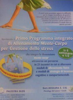 programma allenamento mente corpo gestione stress Mantova