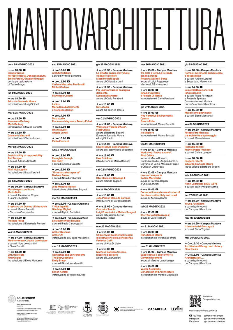 programma Mantovarchitettura 2021