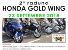 Raduno moto Honda Gold Wing Gazzuolo Mantova 2018