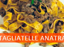 ricetta tagliatelle all'anatra