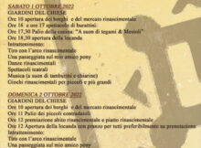 programma Rievocazione storica Assedio di Asola del 1516 edizione 2022